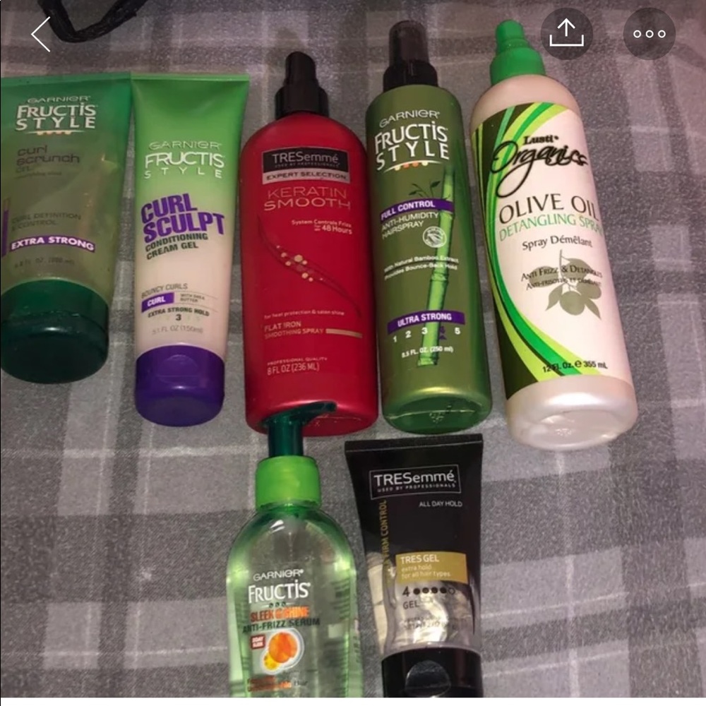 Hair styling products